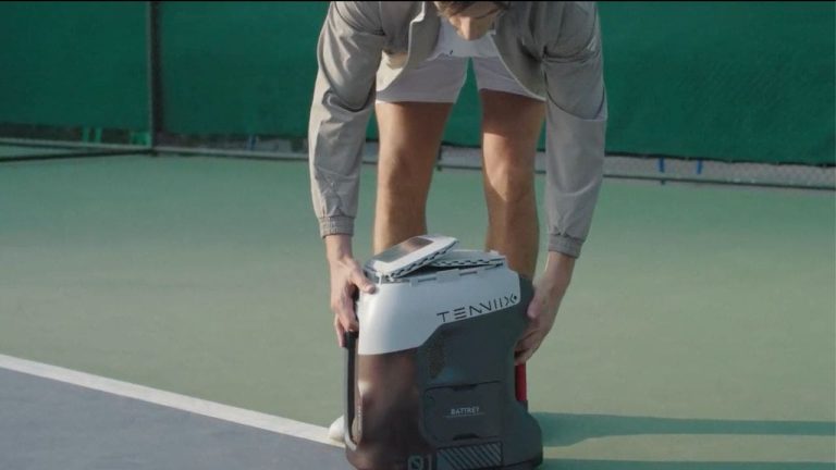 AI Tennis Robot Provides Reliable Practice Partner for All Skill Levels