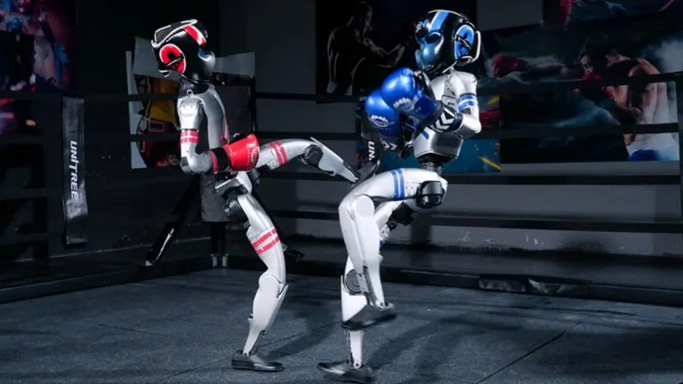 China's Robot Combat Tournament Highlights Unitree G1's Martial Arts Skills