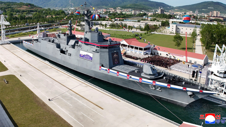 North Korea Relaunches Warship, Kim Denounces May Incident as 'Criminal'