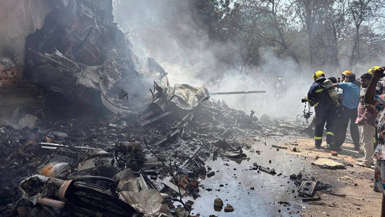 Air India Plane Crashes After Takeoff in Ahmedabad with 244 Onboard