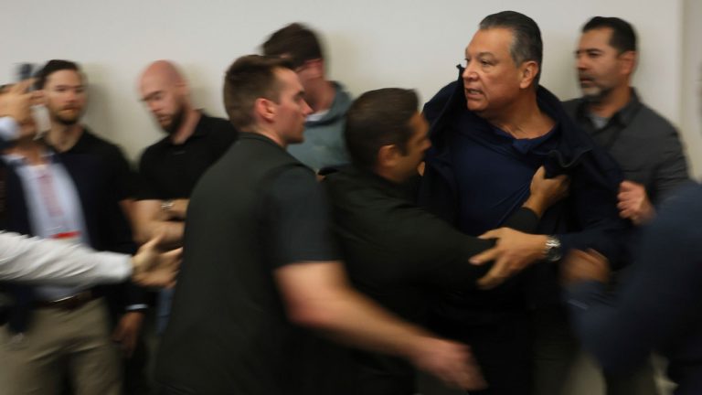Democrats Condemn Handcuffing of Senator at Press Event