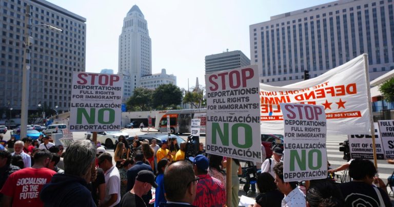 Protests Erupt in Los Angeles Following Mass Immigration Arrests