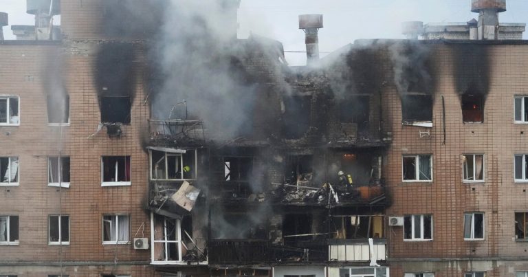 Three Killed, 21 Injured in Russian Drone and Missile Strikes on Kharkiv