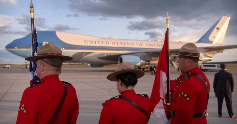 Trump Attends G7 in Canada Amid Trade Tensions and Middle East Unrest