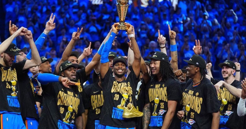 Thunder Claim First Title Since Relocation After Game 7 Victory in NBA Finals