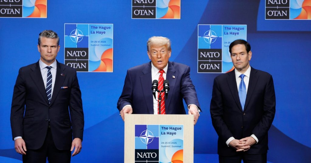 Trump Addresses NATO Summit as Iran-Israel Ceasefire Awaits Stability