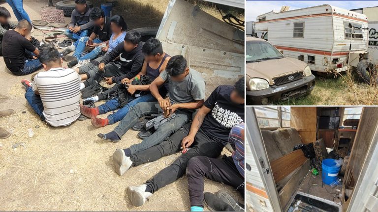Seventeen Illegal Migrants Rescued from Overcrowded Vehicles in Arizona Heat