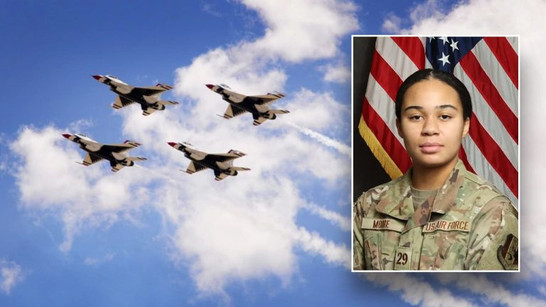 Air Force Honors Slain Cadet Candidate with Military Funeral