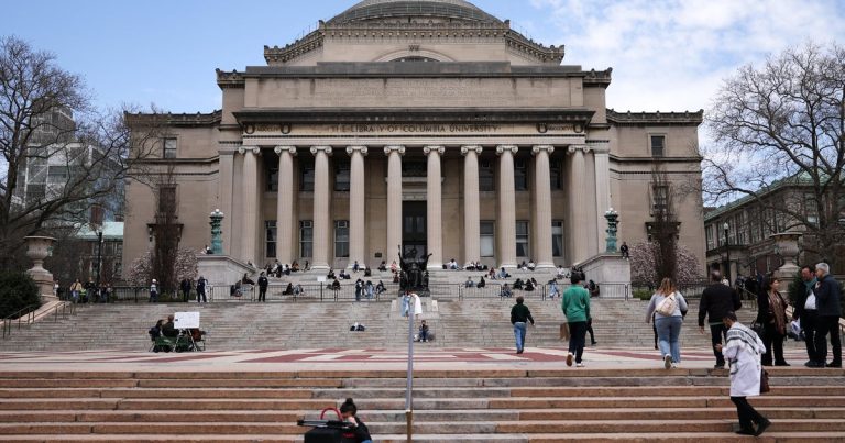 Education Department Threatens Columbia University Accreditation
