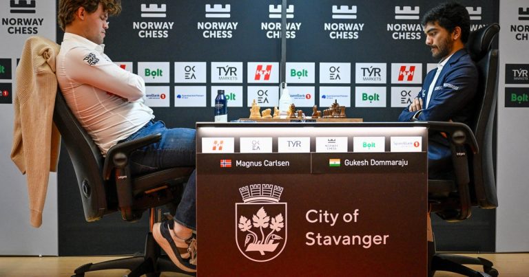Top Chess Player Magnus Carlsen Reacts Angrily After Defeat to Gukesh Dommaraju
