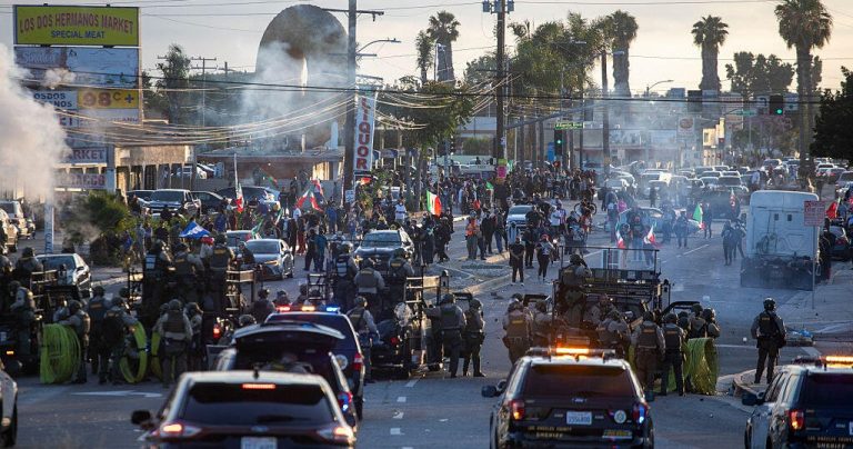 Los Angeles Protests Erupt in Response to Citywide ICE Operations
