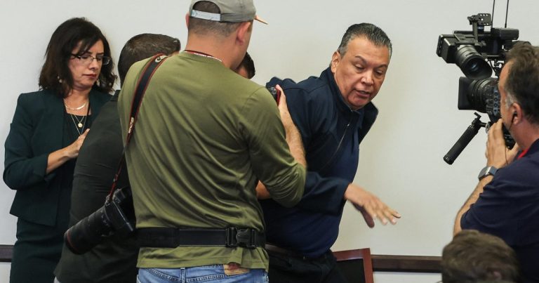 Lawmakers Express Outrage Over Forcible Removal from Press Conference