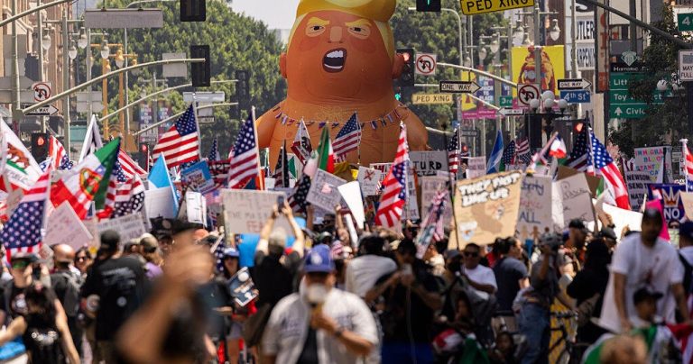 "No Kings" Protests Erupt in Cities Nationwide