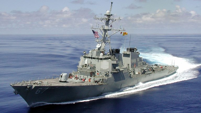Navy Deploys Third Destroyer to Border for Drug and Immigration Patrols