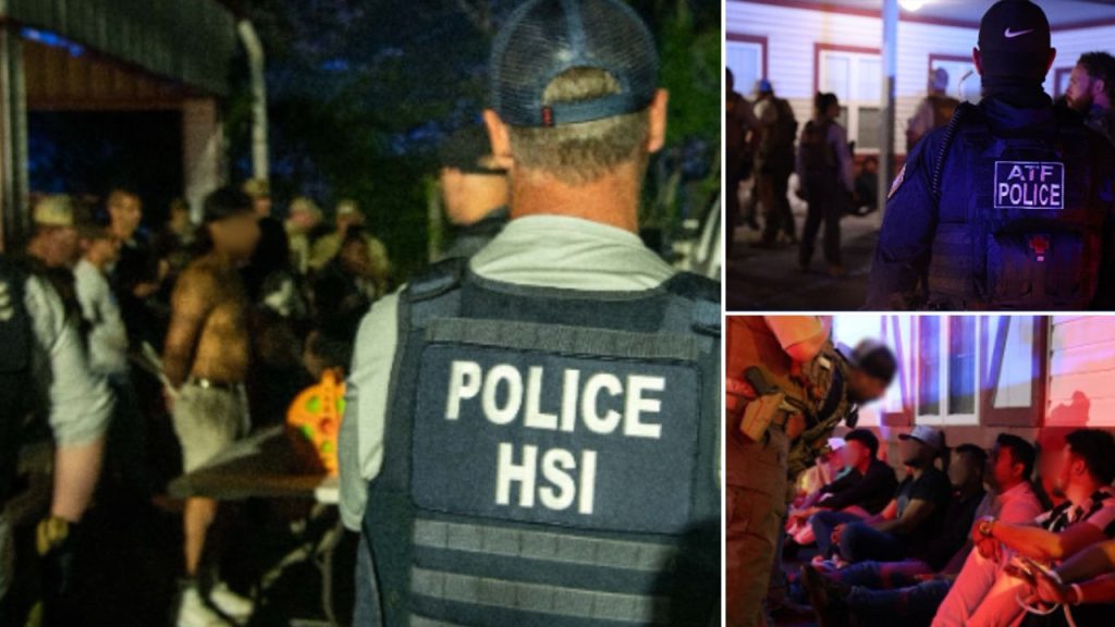 ICE Raids Nightclub Linked to Cartel, Arrests 70 Migrants Including Murder Suspect