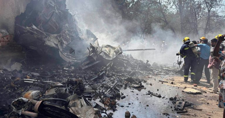 Air India Boeing 787-8 Crashes in Ahmedabad, Hitting Buildings with 242 on Board