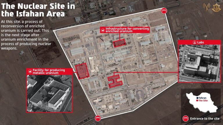 Israel Conducts Airstrike on Iran's Isfahan Nuclear Facility