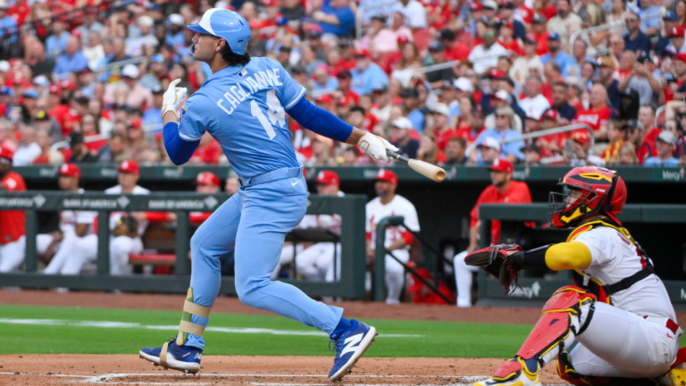 Royals Rookie Caglianone Impresses Despite Hitless MLB Debut