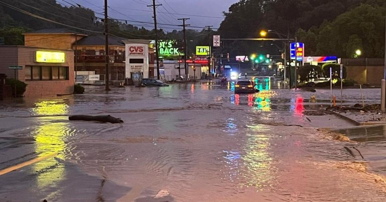 Flash Floods in West Virginia Leave 4 Dead and 4 Missing After Heavy Rainfall