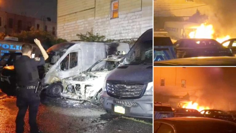 Eight NYPD Vehicles Set on Fire After Protest Against Immigration Enforcement