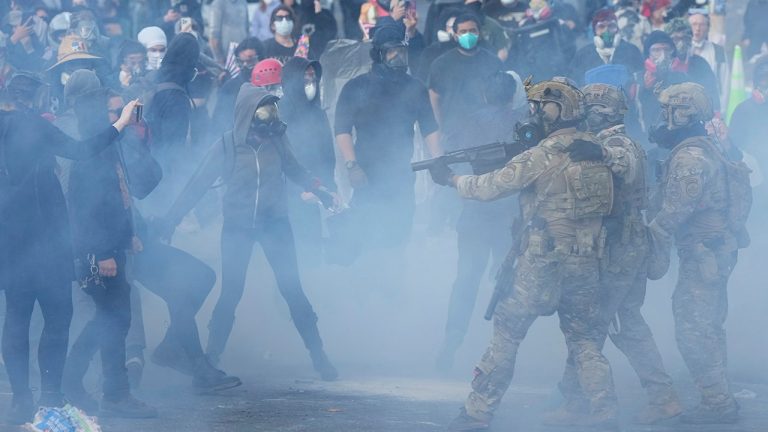 Three Arrested After Violent Protest at Federal ICE Building in Portland