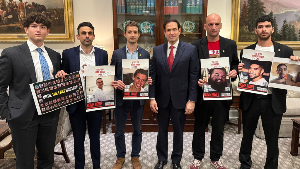 Rubio Meets Families of Hostages Held by Hamas