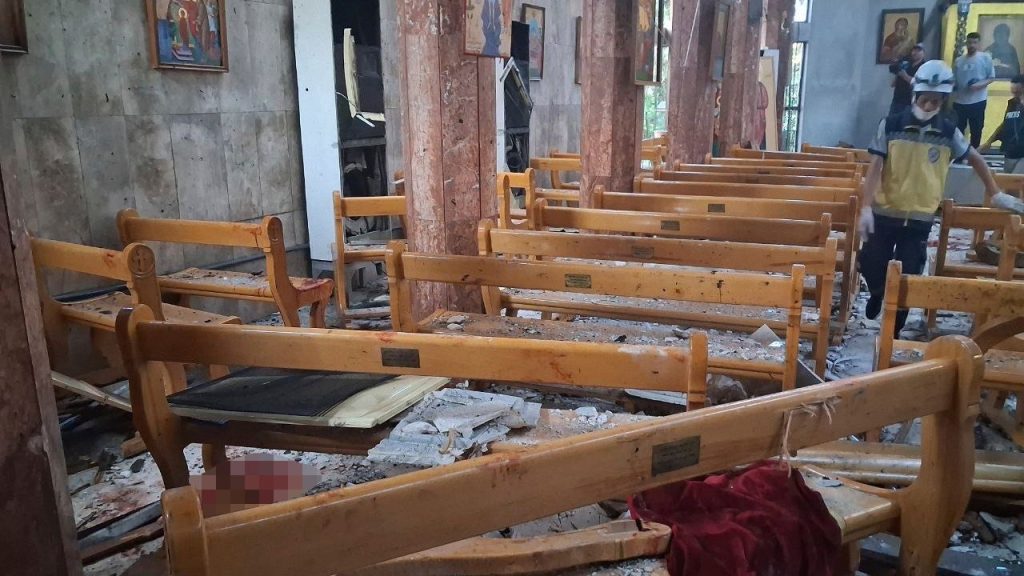 Syria Detains Suspects Following Deadly Church Attack in Damascus That Killed 25