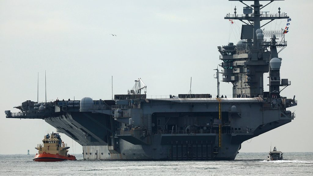 USS Nimitz Deployed to Middle East Amid Escalating Israel-Iran Conflict