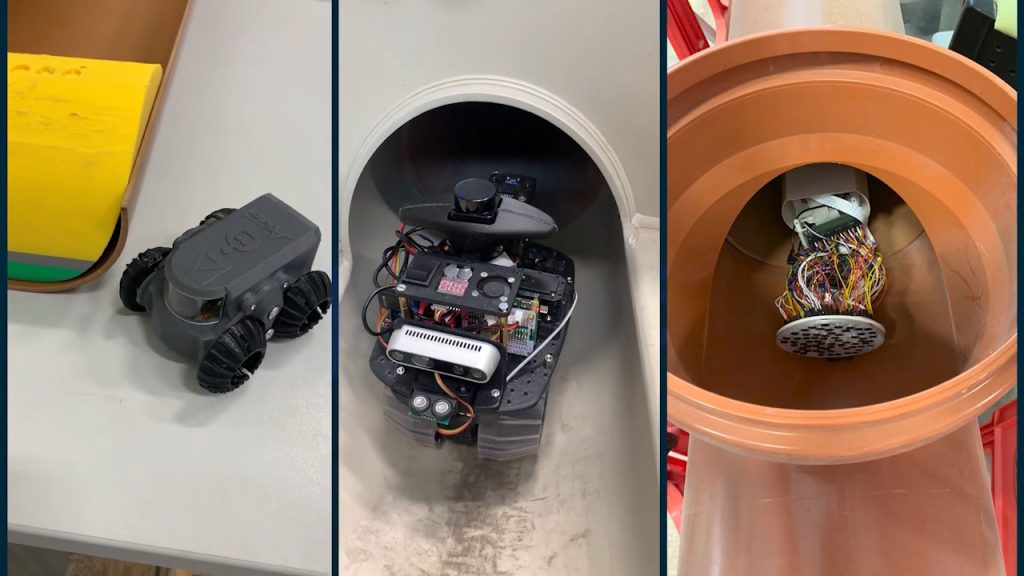 Mini Robots Detect and Repair Water Pipe Leaks Without Excavation