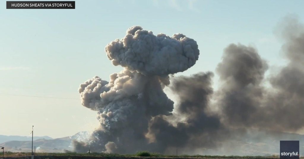 Seven Missing After California Fireworks Warehouse Explosion, Authorities Report