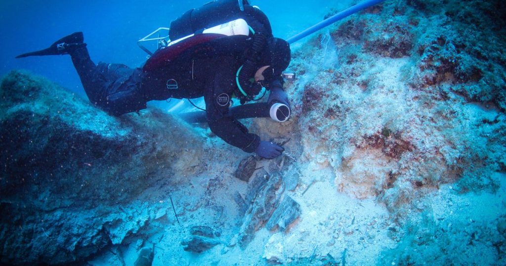Divers Discover Statue Fragments and Recover Wreckage from Ancient Greek Shipwreck