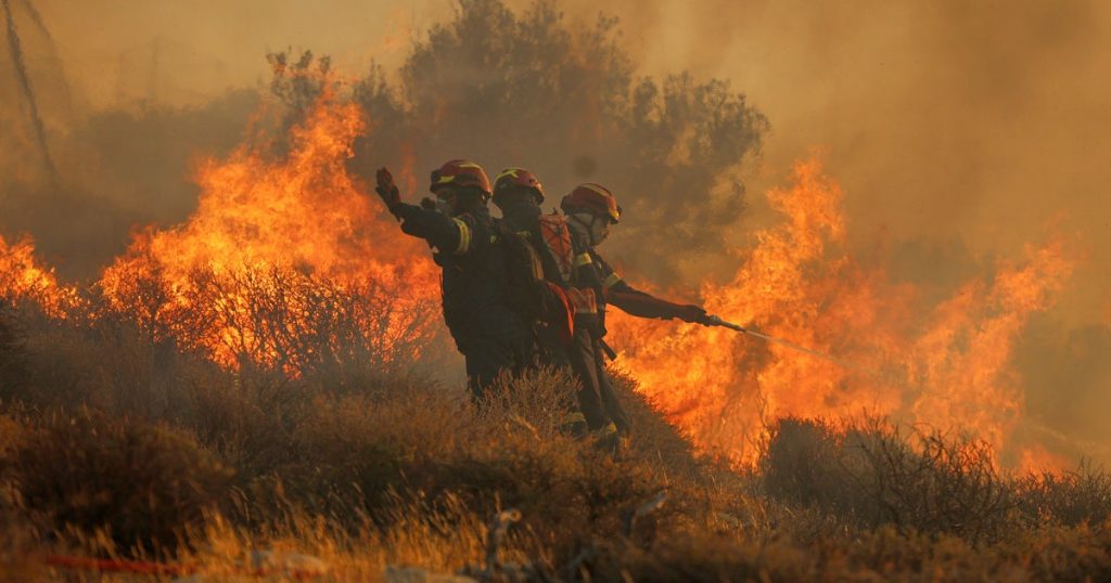 Thousands Evacuate Crete as Wildfires Rage on Greek Island