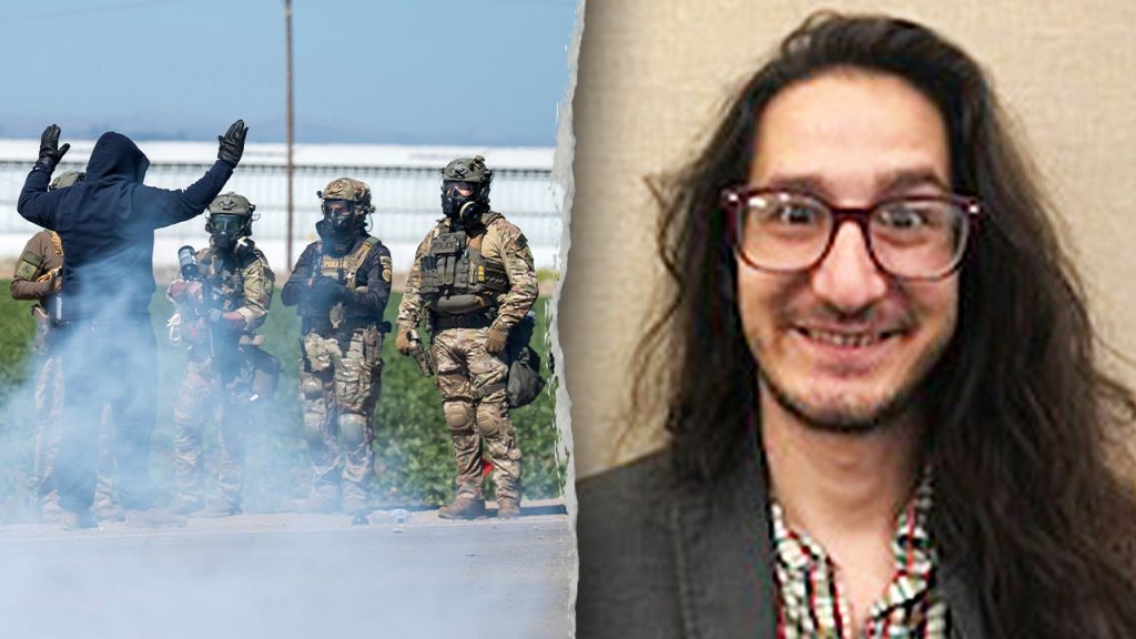 California Professor Arrested for Attacking ICE Agents with Tear Gas During Raid