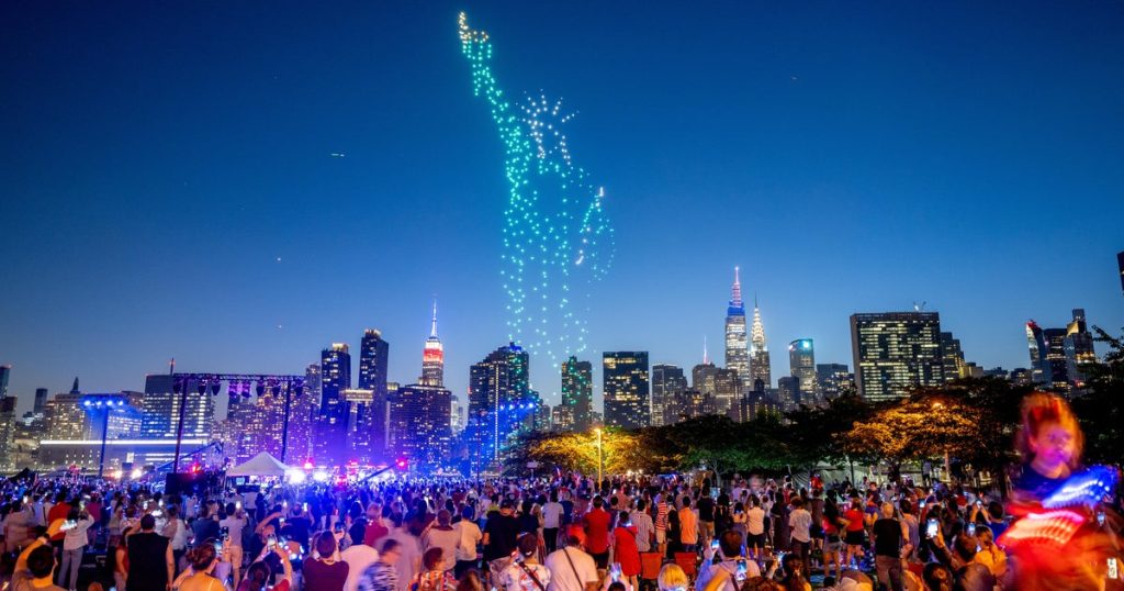 Dozens of Cities to Feature Drone Shows This July 4th