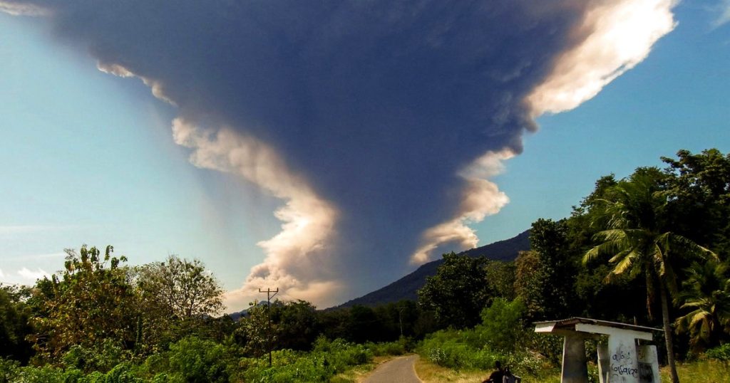 Mount Lewotobi Laki Laki Erupts, Launching Ash 11 Miles High and Disrupting Flights