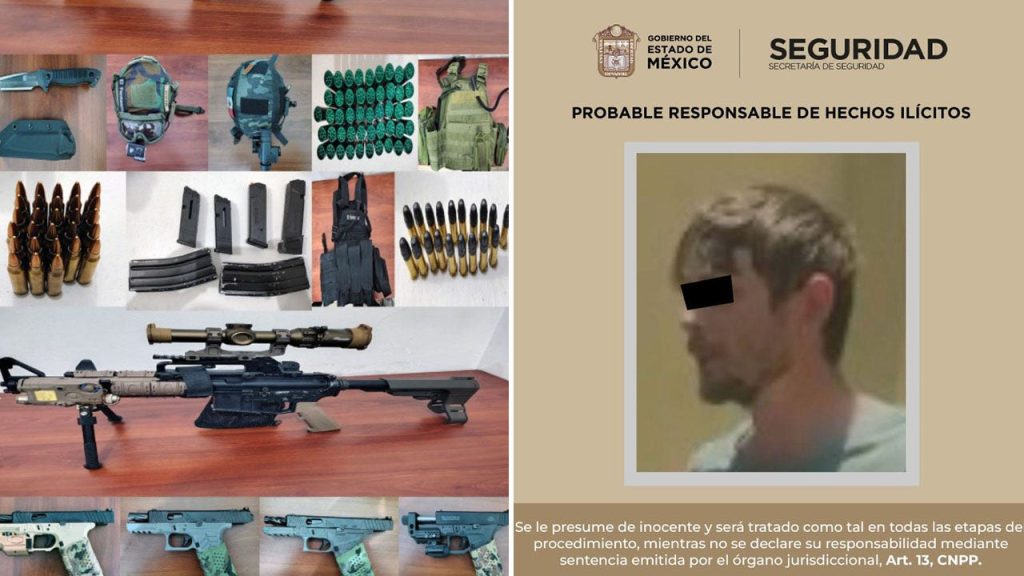 American Arrested in Mexico with CIA Credentials and Illegal Firearms