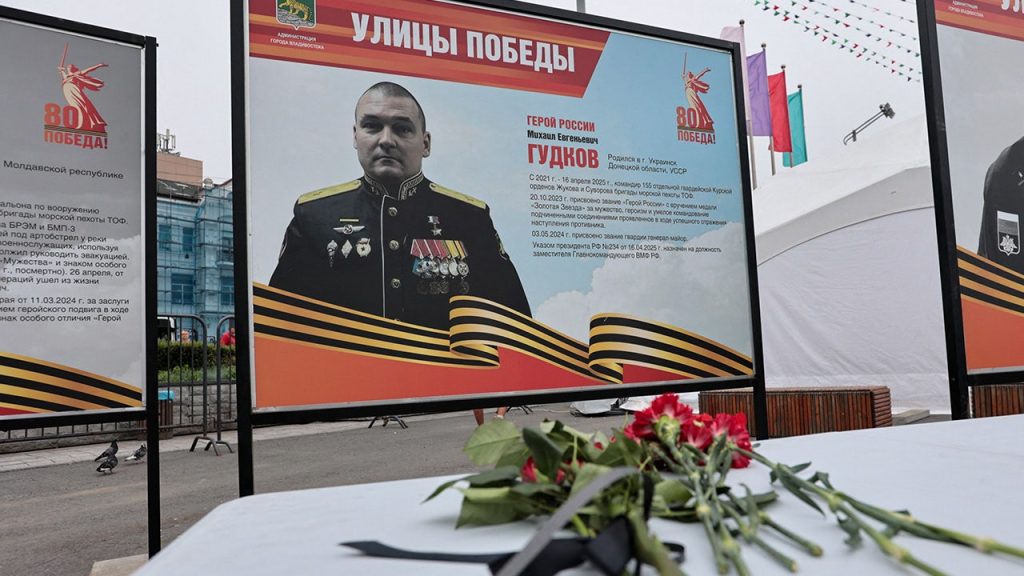 Russian Navy Commander Killed Near Ukraine