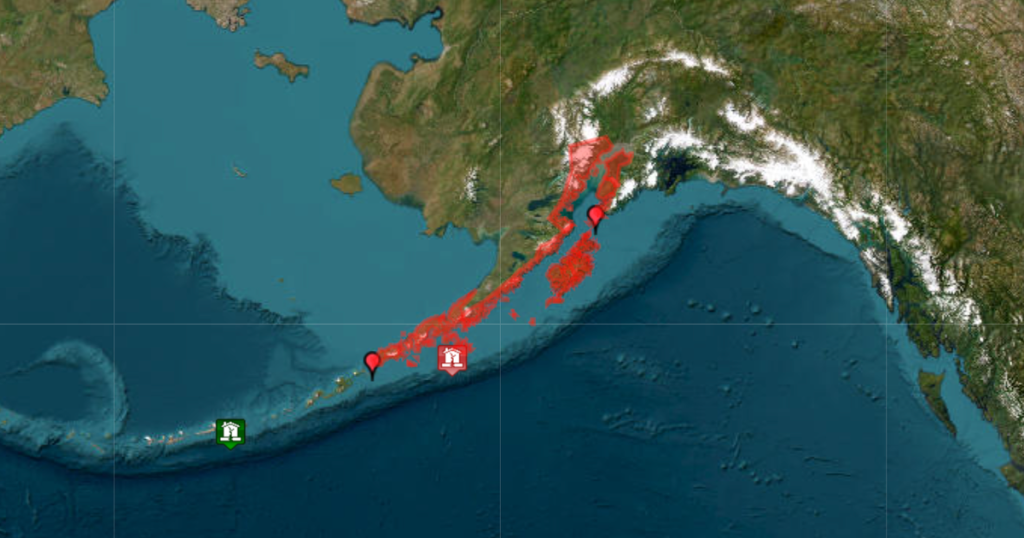 Tsunami Warning Lowered to Advisory Following 7.2 Magnitude Earthquake near Alaska