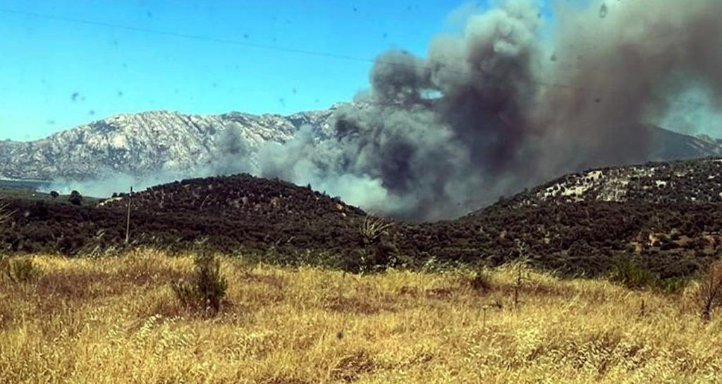 Bodrum Fire Erupts Following Çeşme Blaze