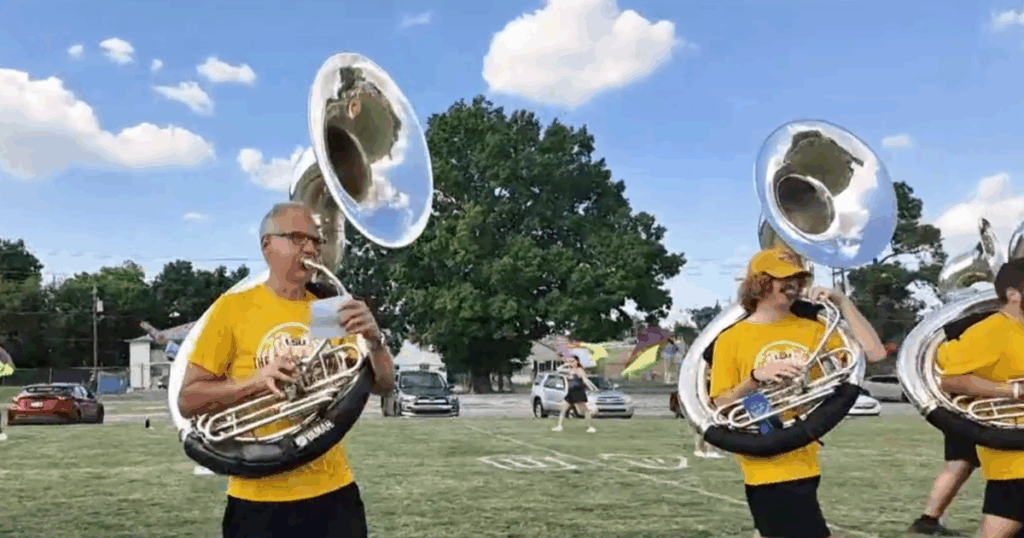 Retired Accountant Fulfills Lifetime Dream by Joining LSU Tiger Marching Band at 66