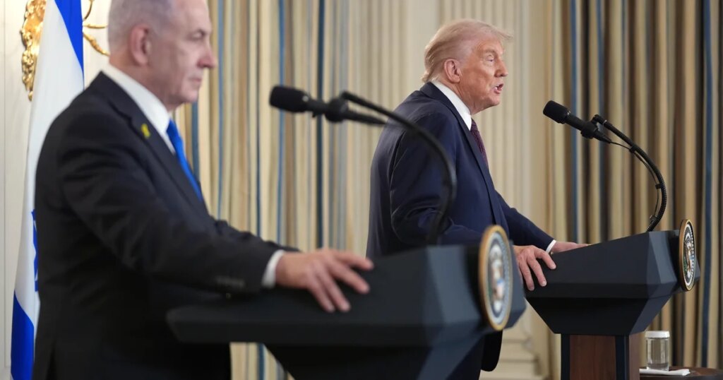 Trump and Netanyahu Unveil Gaza Peace Proposal