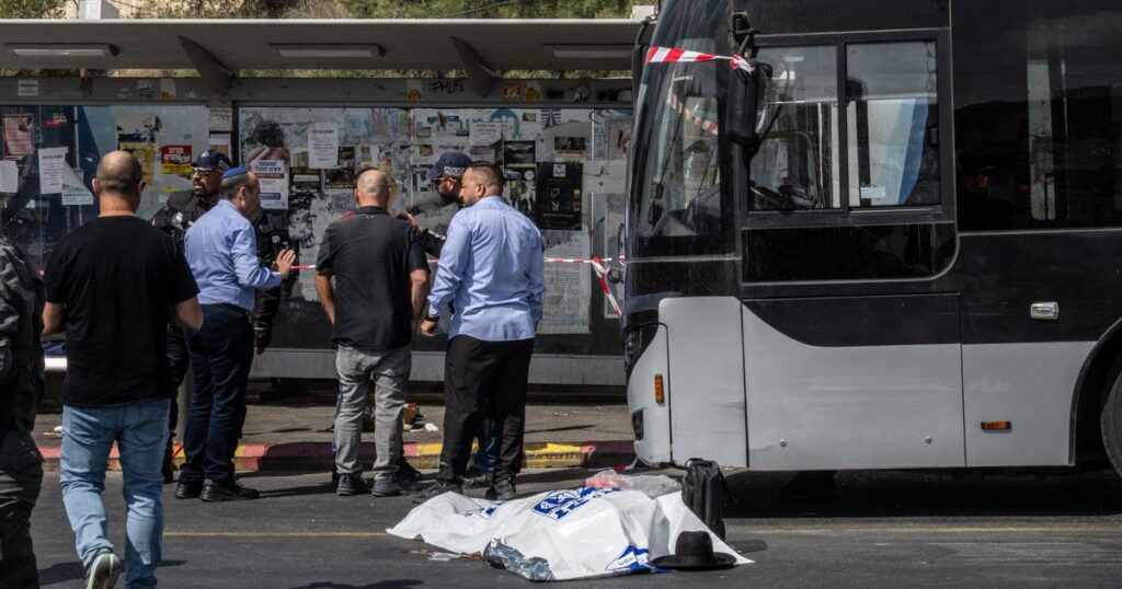 Gunmen Kill Six in Jerusalem Bus Stop Attack