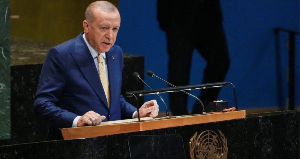President Erdoğan's Speech Cut Short by Technical Issues
