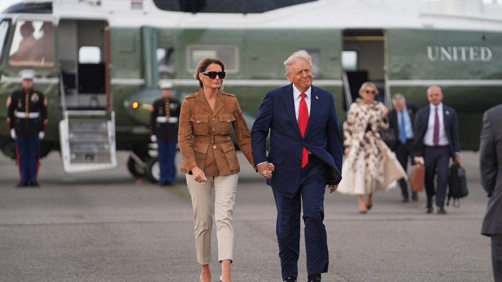Man Arrested for Aiming Laser Pointer at Trump’s Marine One