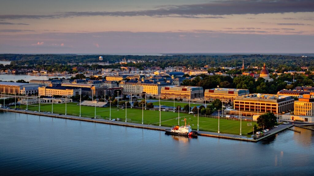 US Naval Academy in Annapolis Under Lockdown