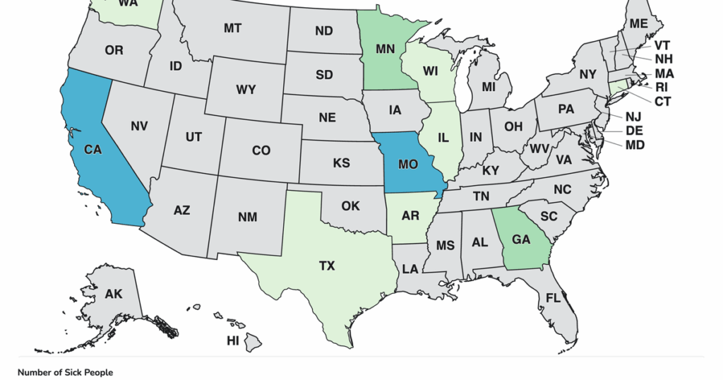 Salmonella Outbreak Associated with Meal Delivery Service Sickens Over a Dozen, Hospitalizes Seven