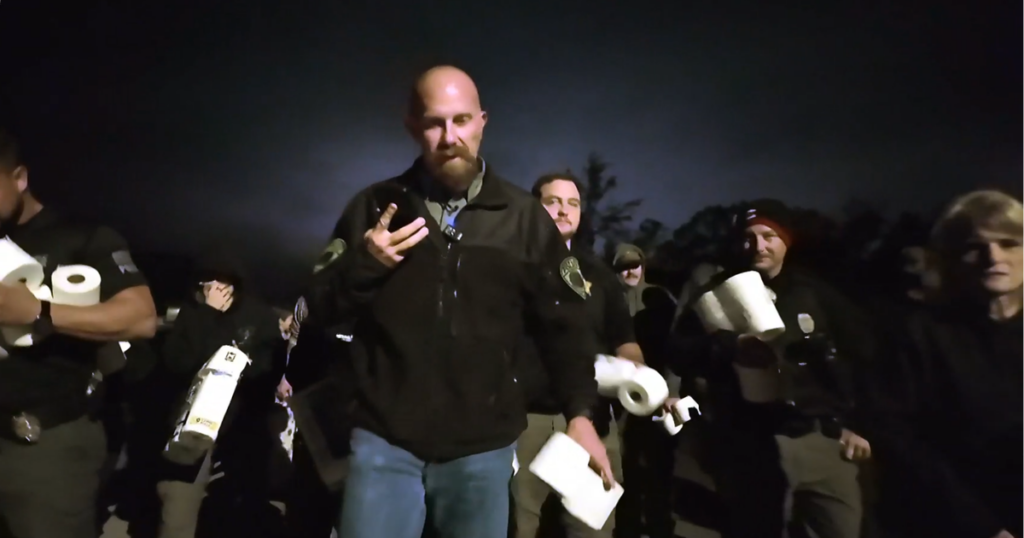 High Schoolers and Police Engage in Playful Halloween Prank War in Alabama Town