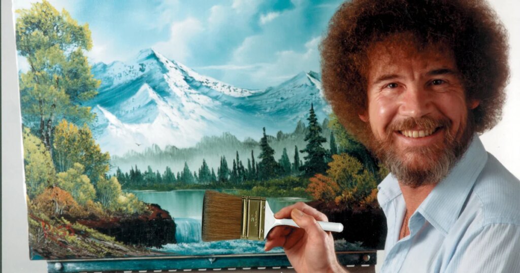 Bob Ross Paintings Auctioned to Support Public TV Stations Following Funding Cuts