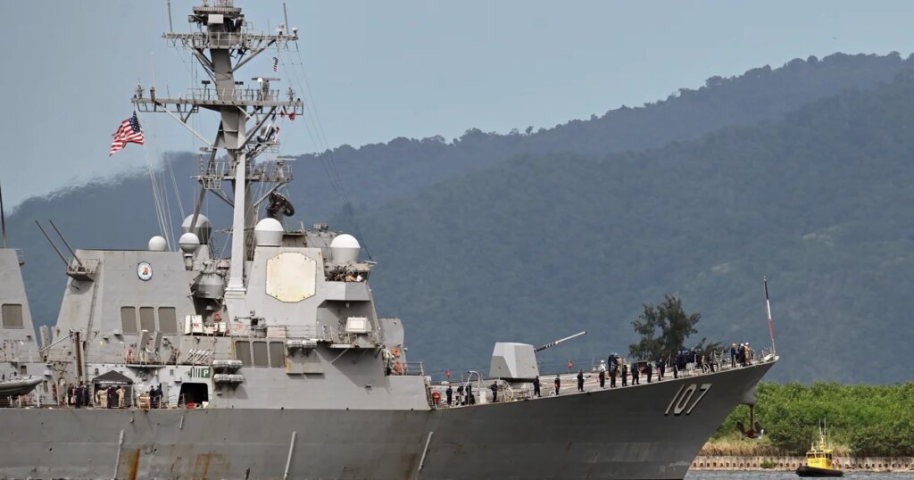 U.S. Warship Arrives in Trinidad and Tobago Amid Venezuela Tensions U.S. Warship Arrives in Trinidad and Tobago Amid Venezuela Tensions