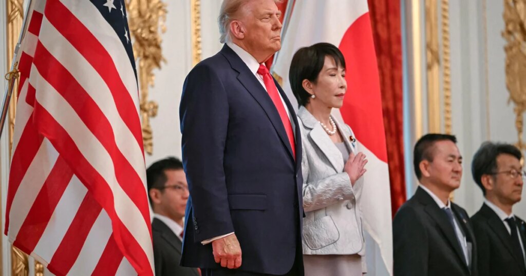 Trump Praises “Very Fair” Trade Deal with Japan in Meeting with New Prime Minister Trump Praises "Very Fair" Trade Deal with Japan in Meeting with New Prime Minister
